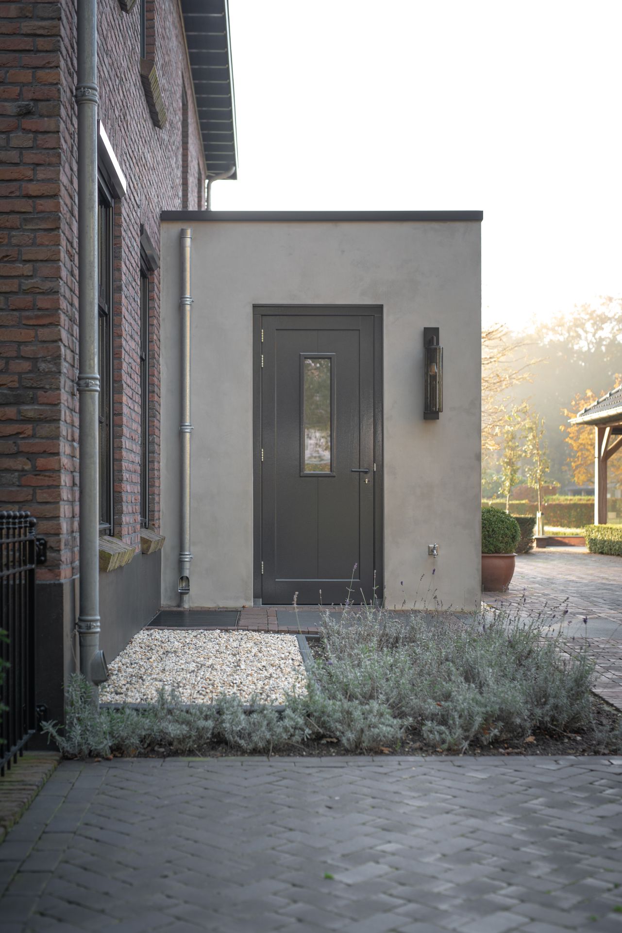 achterdeur van hout van Bronkhorst machinale houtbewerking in Elspeet